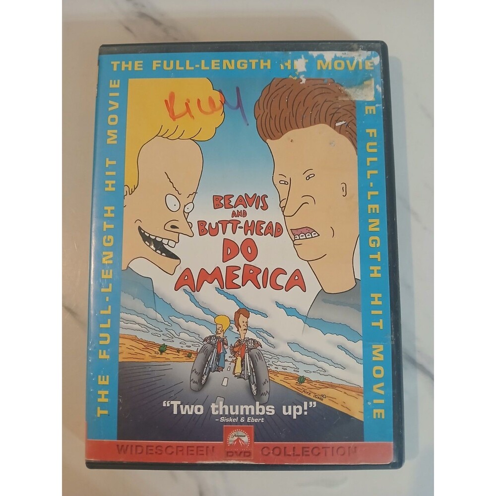 Beavis and Butt-Head Do America DVD 1999